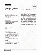 DataSheet FSFM300N pdf